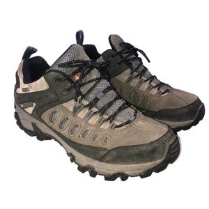 Merrell Men’s Kinetic Birch waterproof Hiking Shoe size 9 green